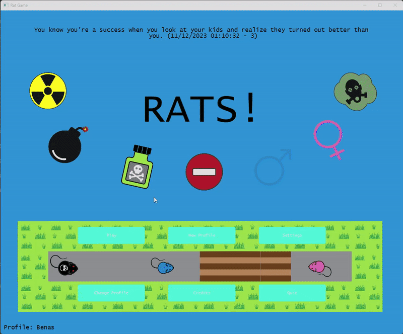 Rats Game Demo